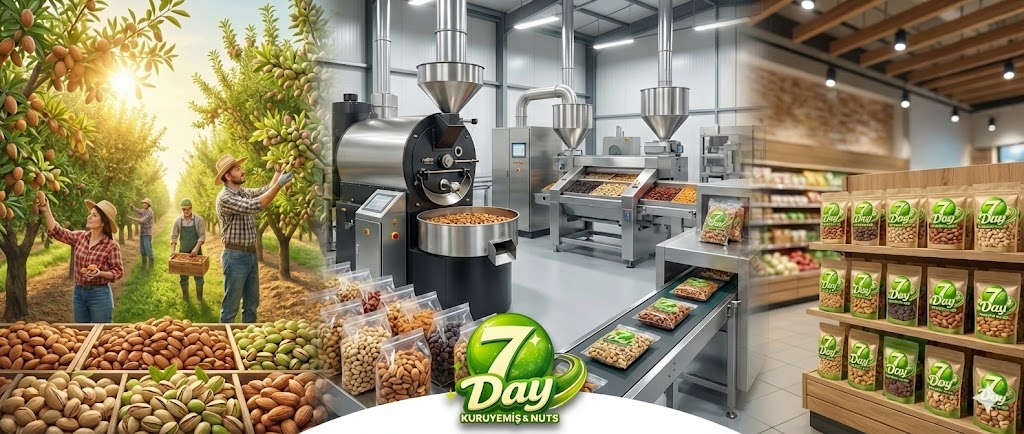 Kuruyemiş Üretimi ve Özel Paketleme Hizmetleri