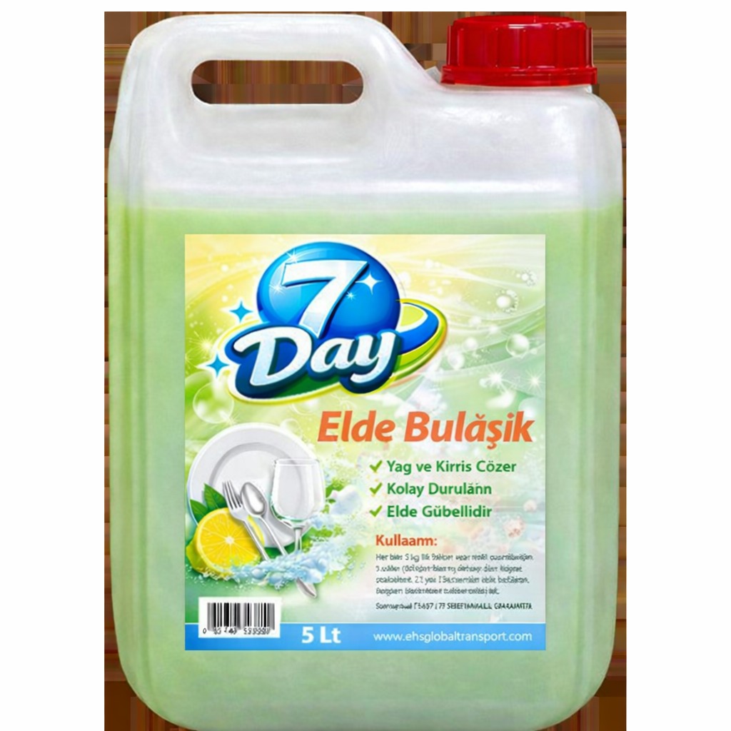 7day elde bulasik deterjani 5 lt