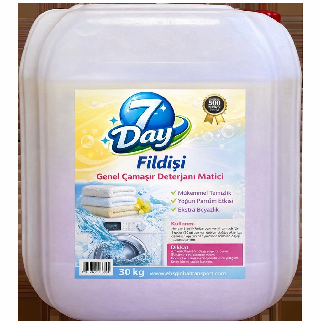 7day sivi fildisi kuru temizleme çamasir deterjani 30 kg