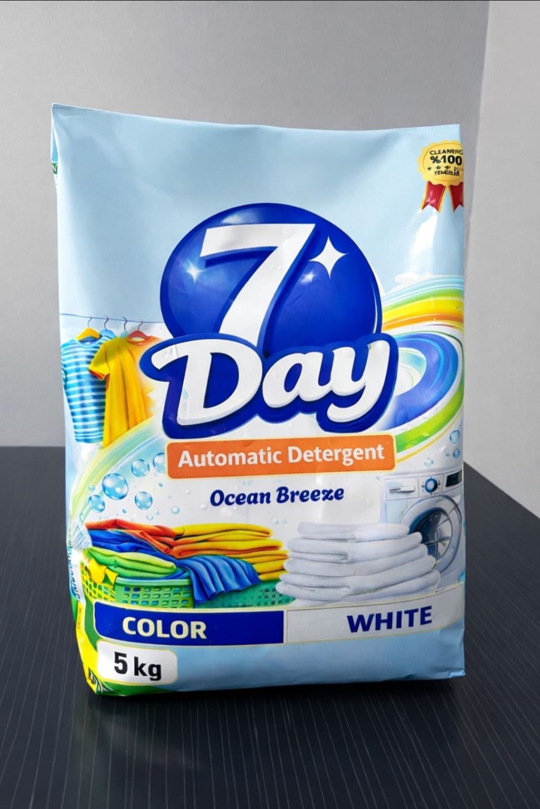 7day toz çamasir makine deterjani 5 kg