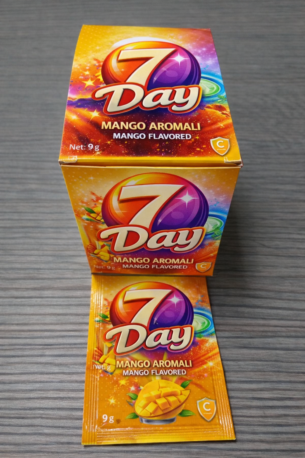 7day aromali toz içecek 9 gr mango 576 adet - EHS Global Transport ...