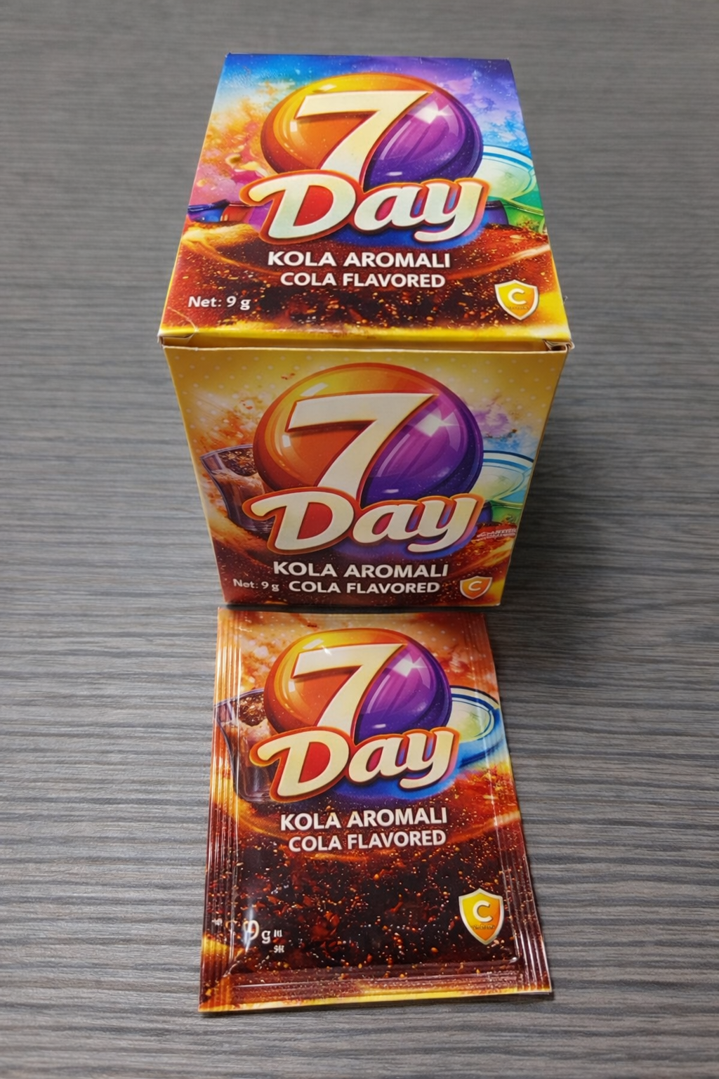 7day aromali toz içecek 9 gr cola 576 adet